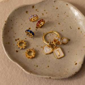 Pendentif en acier inoxydable tendance avec pierre de naissance du zodiaque, 12 mois, zircon coloré, breloques en or 18 carats, collier, bracelet, unisexe, certifié - Product Image 6