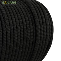 Corde statique haute résistance 9,5 mm 12 mm pour équipement d'escalade et opérations de sauvetage technique