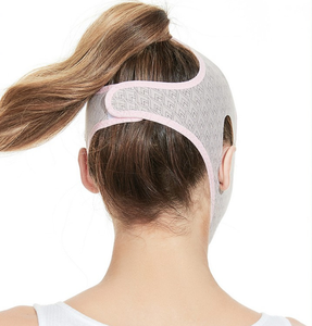Wieder verwendbare V-Linien-Maske Gesichts-Schlankheit sgurt Doppelkinnreduzierer-Klimmzug maske Gesichtslifting-Gürtel V-förmige Schlankheit maske - Product Image 5