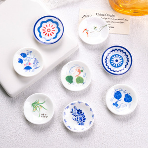 1 pièce Mini assiettes de dîner en forme de tulipe pour <span class=keywords><strong>maison</strong></span> de poupée, modèle de vaisselle de cuisine, décoration et accessoires pour <span class=keywords><strong>maison</strong></span> de poupée - Product Image 3