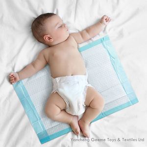 Échantillon Gratuit – Alèse Jetable Respirante Anti-Fuite à Absorption Rapide pour Bébé, Lot de 20, pour Incontinence et Changement de Couche, Couche pour Nouveau-né - Product Image 4