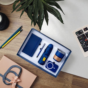 Juego de Regalo Promocional de Lujo de Cinco Piezas al por Mayor: Cuaderno, Bolígrafo, Paraguas, Taza de Café para Navidad, Regreso a Clases, Oficina <span class=keywords><strong>y</strong></span> Negocios - Product Image 3