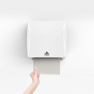 <span class=keywords><strong>Distributeur</strong></span> de <span class=keywords><strong>papier</strong></span> essuie-tout commercial super compact à capteur, idéal pour les centres commerciaux et les bureaux, design ultra-compact pour rouleaux standard - Product Image 5