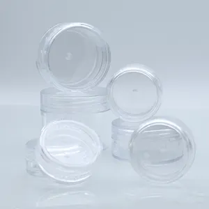 3g 5g 10毫升15毫升20毫升15g 10g小型空化妆品容器罐塑料旅行样品罐空容器塑料圆罐