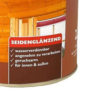 Teinture pour bois Wilckens régulatrice d'humidité, faible odeur, pin, semi-brillant (2,5 litres) ( 979911719700080 ) - Product Image 2