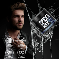 Offre Spéciale – Pâte Coiffante Naturelle Mate pour Hommes – Crème Coiffante – Cire d'Araignée – Pommade Mate pour Hommes
