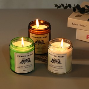 ชุดของขวัญเทียนหอมระเหยขี้ผึ้งถั่วเหลืองทำมือสร้างสรรค์บรรยากาศโรแมนติกเทียนหอมในกล่องของขวัญวันหยุด - Product Image 2