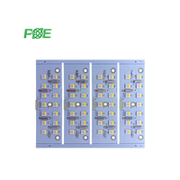 LED Alüminyum PCB Kartı 94V-0 FR4 Bazlı RoHS Uyumlu Yüksek Termal İletkenlikli PCBA Üretimi