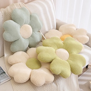 Almohada de girasol para asiento de niños, almohada de asiento para ventana de Bahía, flor rosa - Product Image 1
