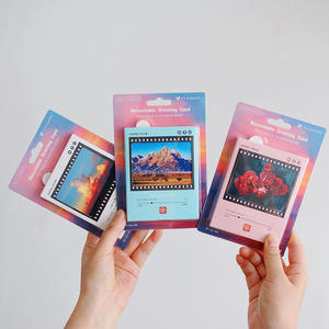 بطاقات تهنئة صوتية إبداعية رائجة البيع، بطاقات ورقية قابلة للتسجيل الموسيقي مخصصة، هدية مميزة للصديقة - Product Image 3