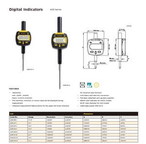 Indicador Digital de Alta Precisión Asimeto 0-4″ (101.6mm) con Resolución de 0.001mm, Salida de Datos para SPC, Grado Metrológico - Product Image 4
