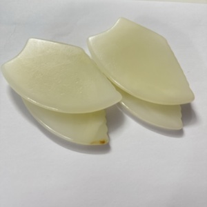 100% naturel afghan Jade Gua Sha rouleau de Massage de haute qualité Logo personnalisé masseur de visage rouleau de Jade en cristal naturel - Product Image 4