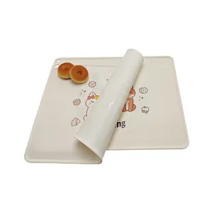 Extra Large Non Stick Baking Mat Kitchen Countertop Placemats Dough Rolling Mat Non-slip Silicone Pastry Mat With Measurements