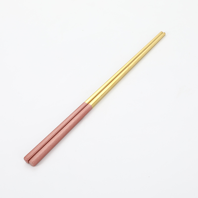 304-Baguettes en or rose