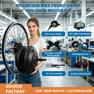 Kit de conversion de vélo de montagne AFTFA à assistance électrique au lithium 48V 250W avec <span class=keywords><strong>moteur</strong></span> de vélo électrique à entraînement avant à engrenages <span class=keywords><strong>pour</strong></span> la vente en gros - Product Image 1