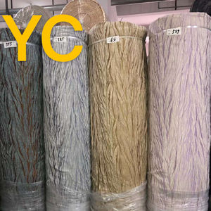 Venta de liquidación Entrega a tiempo Tejido de lujo Jacquard Chenille Tapicería Cortina Tela Hometextile - Product Image 1