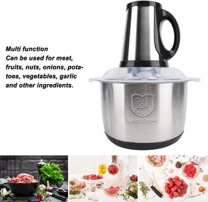 8 in 1 German Home Electric Multifunction <b>Food</b> <b>Processor</b> for Vegetable Cutter Fufu Pounder Chopper for Household Use - Product Image 3