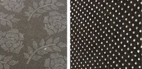 Tapis persan vintage en fausse fourrure de cachemire, à poils ras, fin, doux, de luxe léger, style marbre moderne, abstrait, grand format