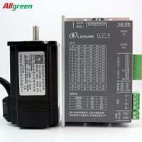Motor Stepper Loop Tertutup Nema23 2.2N.m 4A 2 Fase 1000PPR RS485 Modbus Driver Kit LC57H280+CL57R untuk Mesin CNC