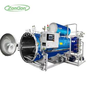 <span class=keywords><strong>Autoclave</strong></span> en acier inoxydable <span class=keywords><strong>pour</strong></span> la stérilisation des aliments avec stérilisation à la chaleur à 121 degrés Semi-automatique - Product Image 4