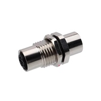 Usine M12 2 3 4 5 6 8 12 broches A B C D mâle femelle I type adaptateur connecteur métallique