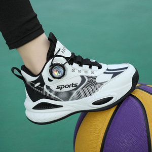 Nouvelles chaussures de sport pour enfants, chaussures de <span class=keywords><strong>basket</strong></span>-ball pour <span class=keywords><strong>garçons</strong></span> et filles, pointures 28-39, chaussures d'usine - Product Image 6