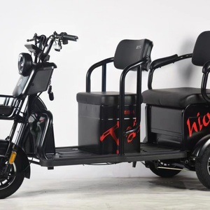 Tricycle électrique pour personnes âgées de haute qualité à 3 roues, type carrossé fermé, scooter moto avec compartiment de chargement, tension 48V, certifié CEE - Product Image 5