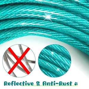 Penjualan terlaris kabel ikat anjing 30 kaki/50 kaki dengan penyangga musim semi untuk anjing hingga 250lbs - Product Image 4