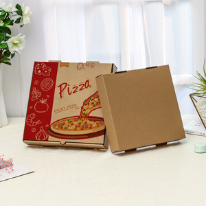 Wholesale Pizza Box Package Carton Supplier Custom Design Printed Packing Bulk Cheap Pizza Boxes with Logo