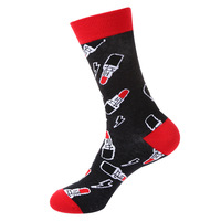 2025 nouvelle qualité femmes chaussettes coton coloré heureux drôle chaussette automne hiver chaud décontracté longue chaussette Street Wear