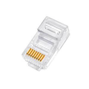 Conector Rj45 Cat6, Adaptador de Cable de Red con Conector de Cobre para Computadora e Instalación de Cableado de Vigilancia - Product Image 4