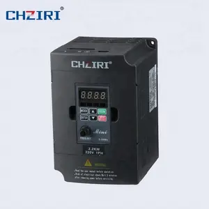CHZIRI 2.2kw 주파수 인버터 컨트롤러 전원 시스템 AC 모터 속도 제어 인버터