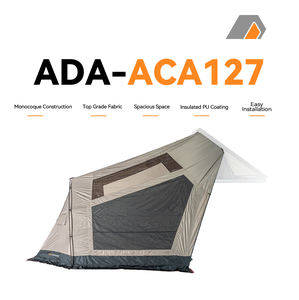 Tente <span class=keywords><strong>de</strong></span> toit pliable la plus légère avec ouverture latérale, tissu imperméable <span class=keywords><strong>de</strong></span> qualité supérieure avec revêtement PU et tiges <span class=keywords><strong>de</strong></span> support en alliage d'aluminium - Product Image 3