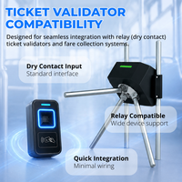 Tourniquet Tripode Compact pour Bus avec Entraînement Mécanique et Indicateurs LED