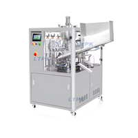 Remplisseuse et scelleuse automatique de tubes composites souples en plastique à ultrasons Remplisseuse et scelleuse de tubes laminés en aluminium PE