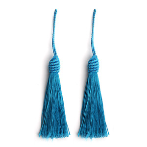 Colgante de borla folclórica china vintage al por mayor, mini llavero con nudo de piña y marcapáginas, adorno para coche, decoración oriental para el hogar, regalo DIY - Product Image 4