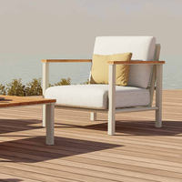 Neues Design Schönes Modernes Langlebiges Aluminium Garten-Sofa-Set Outdoor-Terrassenmöbel