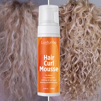 Produits Coiffants pour Cheveux Bouclés et Ondulés : Mousse Bouclante, Spray Démêlant sans Rinçage, Gel Coiffant et Crème Activateur de Boucles