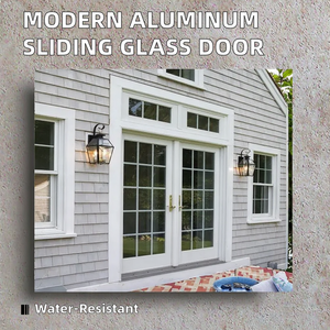 DEMEA porte coulissante en verre trempé étanche à cadre en alliage d'aluminium moderne personnalisé pour les intérieurs de salon ou d'hôtel <span class=keywords><strong>prix</strong></span> d'usine - Product Image 3