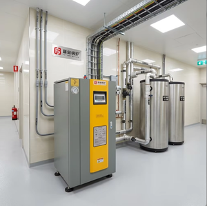 Nuova <span class=keywords><strong>Caldaia</strong></span> Industriale Futuristica ad Alta Efficienza Energetica, Elettrica a Bassa Pressione, Verticale, Automatica, in Acciaio al Carbonio - Product Image 2