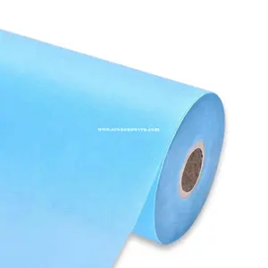 100% pp polypropylene spunbond hydrophilic sms sss nonwoven fabric roll turkey blue