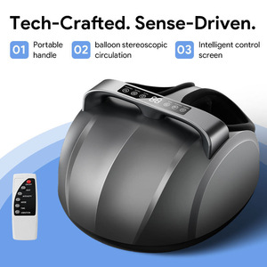 Foot Massager Full Coverage Airbag LCD Touchscreen Kneading For Foot And Leg Massage <b>Plug</b> In Electric Therapy - Product Image 3