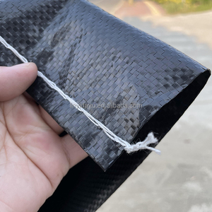 Sacs en plastique tissé noir pour la protection contre les inondations, sacs <span class=keywords><strong>de</strong></span> <span class=keywords><strong>sable</strong></span> pour chantier <span class=keywords><strong>de</strong></span> construction, <span class=keywords><strong>anti</strong></span>-âge, protection solaire - Product Image 3