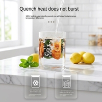 Pot en verre de qualité alimentaire au design classique, étanche à l'humidité, avec couvercle, pour le stockage du thé et des céréales dans la cuisine, pour la maison ou les cadeaux