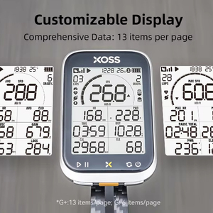 XOSS G3+ เครื่องวัดความเร็วจักรยานไร้สาย GPS กันน้ำ ANT+ พร้อมเซ็นเซอร์วัดรอบขา คอมพิวเตอร์จักรยานดิจิตอลสำหรับการปั่นจักรยานเสือภูเขา - Product Image 3