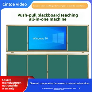 Pizarra Interactiva Multifuncional Push-Pull, Pizarra Magnética Blanca, para Educación Escolar, <span class=keywords><strong>75</strong></span> Pulgadas, <span class=keywords><strong>Nano</strong></span> - Product Image 4