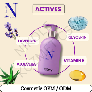 Lotion corporelle à la lavande hydratante pour le soin quotidien de la peau, douce, lisse, nourrissante, relaxante, pour une peau saine - Product Image 2