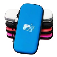 Étui rigide en EVA personnalisé pour Nintendo Switch 2 Sac de rangement avec fermeture à glissière Étui pour console de jeu portable