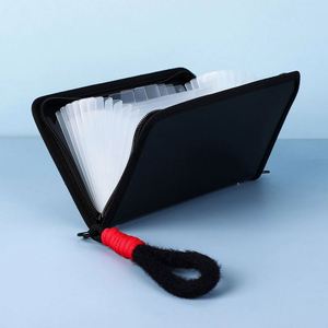 กระเป๋าซิปพิมพ์ลายรุ้ง UV แบบรักษ์โลก ดีไซน์เรียบง่าย สั่งทำได้ ขนาด A6 มินิ 13 ช่อง สำหรับใส่บิล บัตร ใบเสร็จ |   ไฟล์ ABS แบบพกพา - Product Image 4