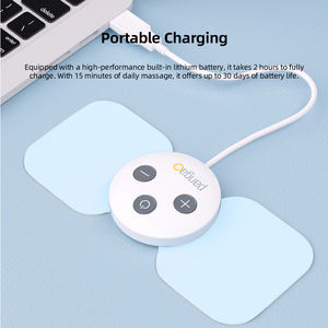 Alat Pijat EMS Nirkabel Portabel Elektrik untuk Meredakan Nyeri Seluruh Tubuh, Unit TENS Magnetik Model Kupu-kupu, Stimulator Otot - Product Image 3